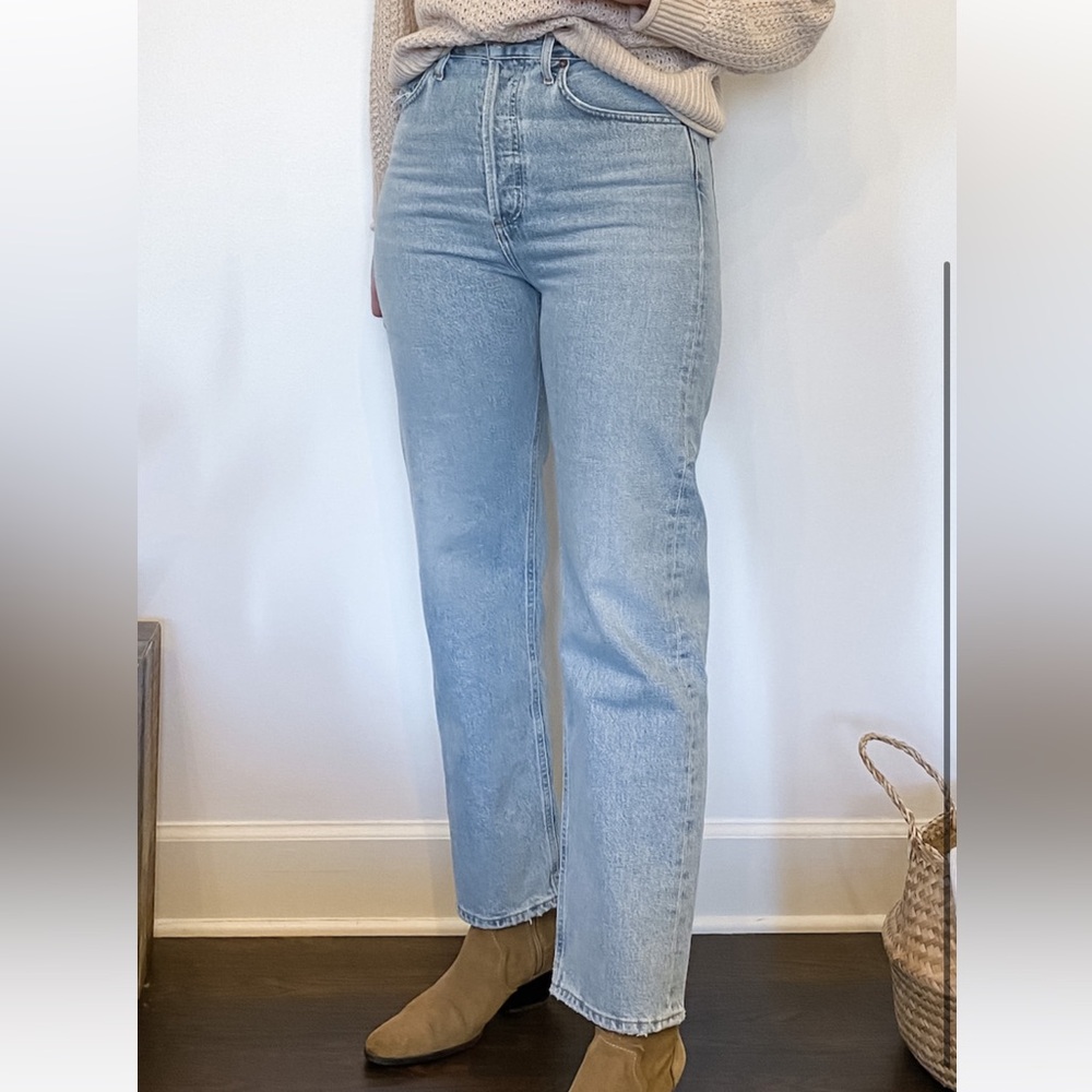 AGOLDE - 90’s Jeans - Light Wash - Size 25